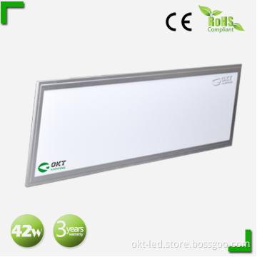CE approved high efficacy 3200lm 42w 1200*300mm led panel light